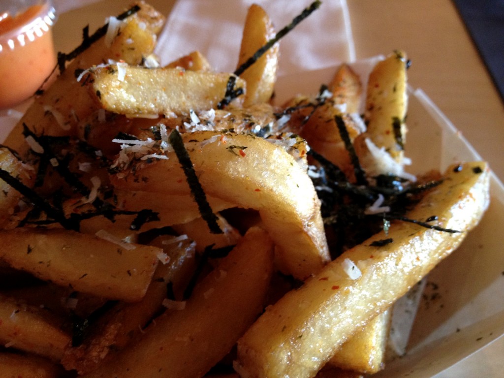Shichimi & Garlic Parmesan Fries at Humble Potato (© 2012 The Offalo)