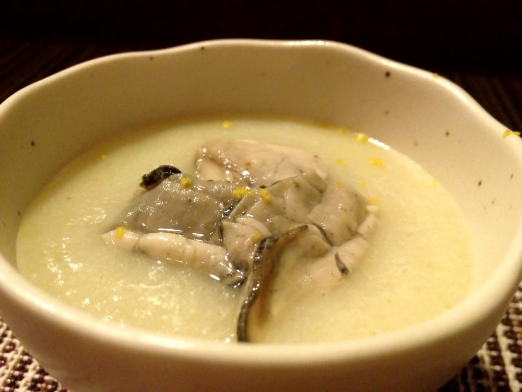 Cold Potato and Napa Cabbage Soup (© 2013 The Offalo)