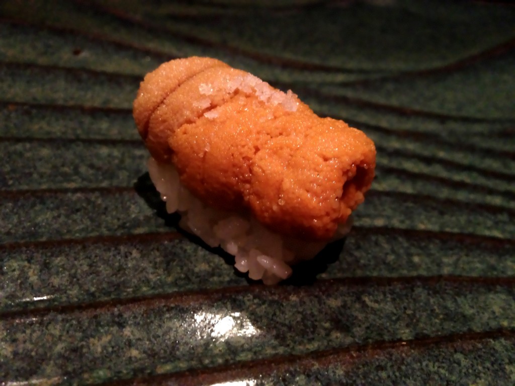 Maine Uni (Sea Urchin) @ Sushi Taro (© 2013 The Offalo)
