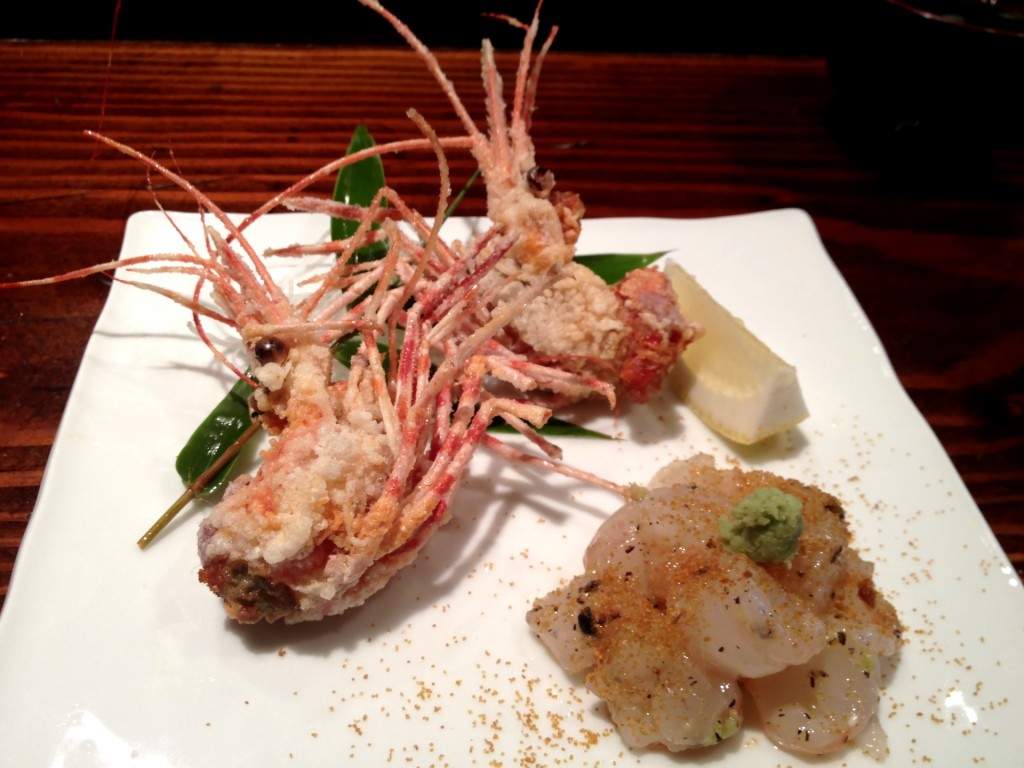 Amaebi (Sweet Shrimp) Tartare (@ Kiriko (© 2013 The Offalo)