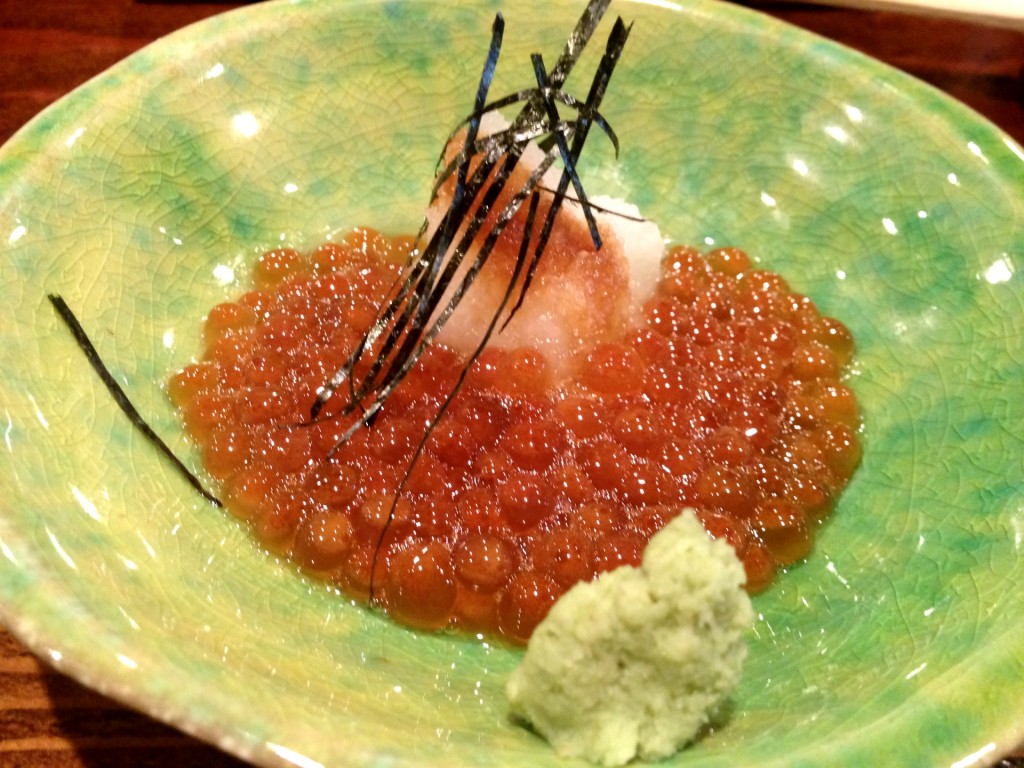 Fresh Ikura (Salmon Roe) @ Kiriko (© 2013 The Offalo)