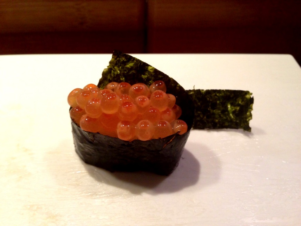 Ikura (Salmon Roe) @ Shunji (© 2013 The Offalo)