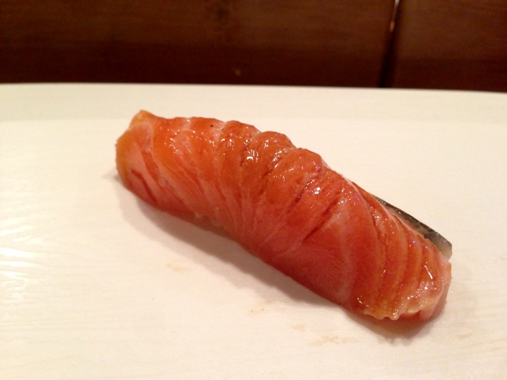 Marinated salmon @ Shunji (© 2013 The Offalo)