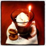 Butterscotch Budino, Sea Salt, Rosemary Pine Nut Cookies