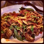 Tub Hwan (Isan Pig Liver Salad)