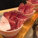 Mixed Salumi Cone: Mortadella w/Pistachios, Capocollo, Orange & Wild Fennel Salame