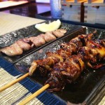 Tsunagi (Special Chicken Heart) & Hatsu (Chicken Heart) at Torihei