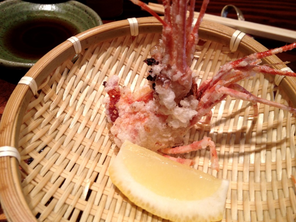 Amaebi (Live Sweet Shrimp) at Kiriko (© 2012 The Offalo)