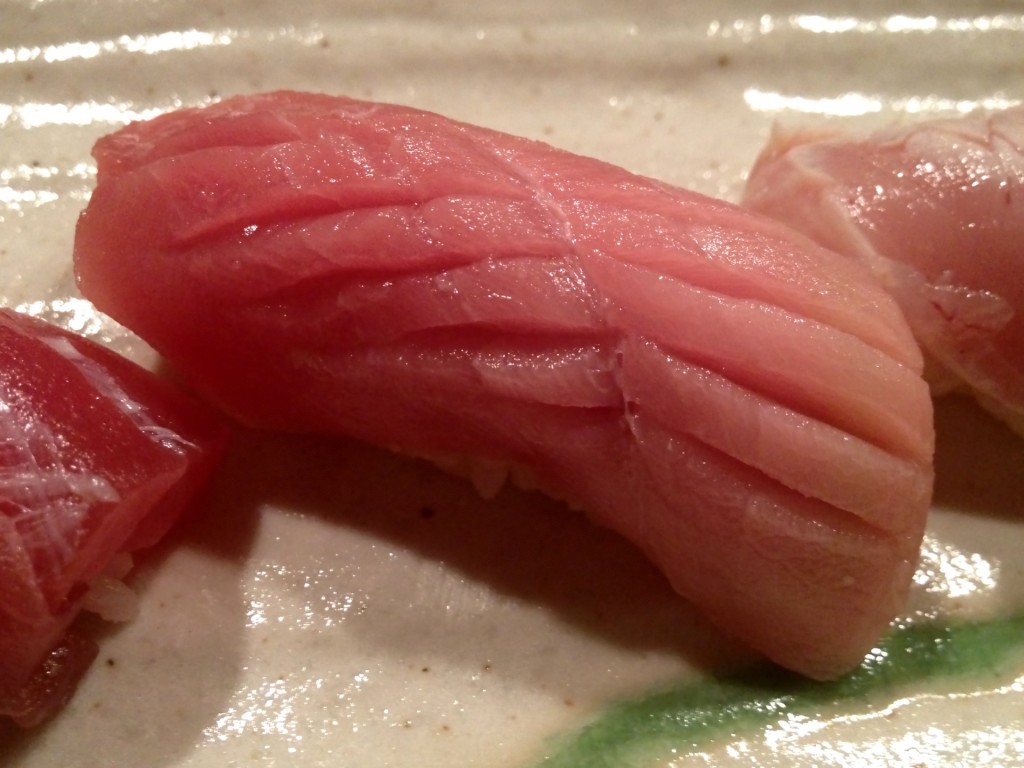 Chutoro (Medium Fatty Tuna) at Shunji (© 2012 The Offalo)
