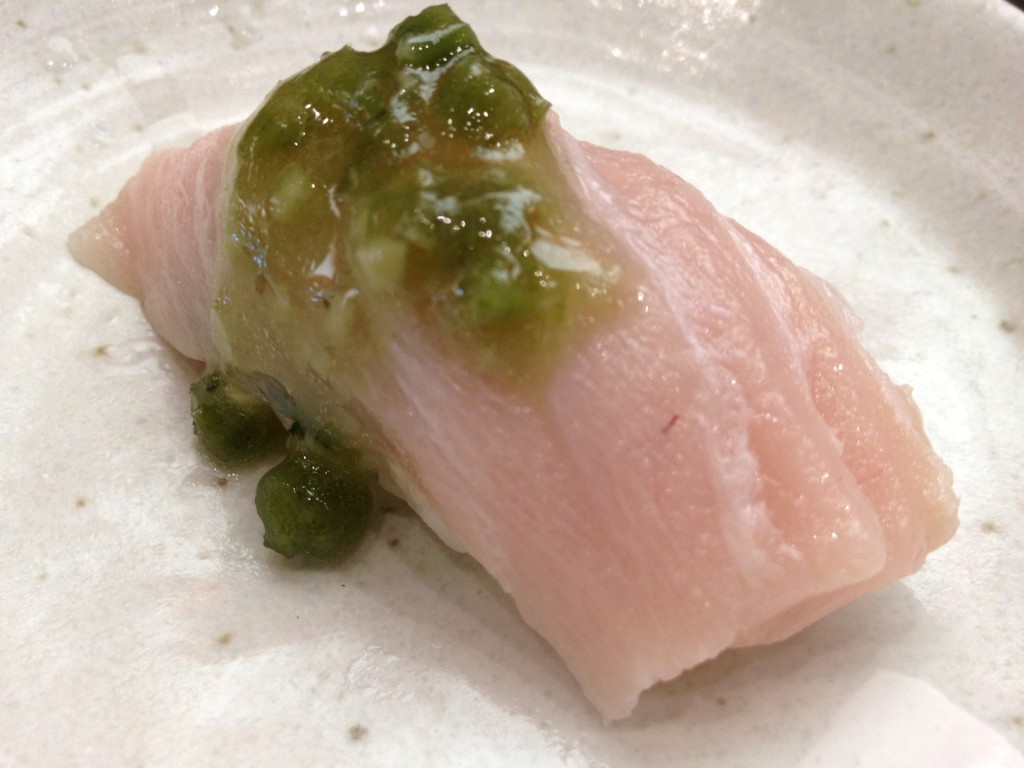 Bintoro (Albacore Belly) at Yojisan (© 2012 The Offalo)