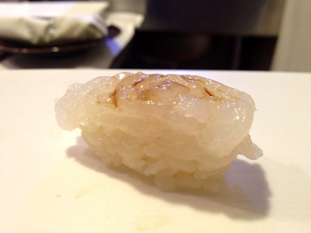 Shira Ebi (Baby White Shrimp) Nigiri (© 2013 The Offalo)