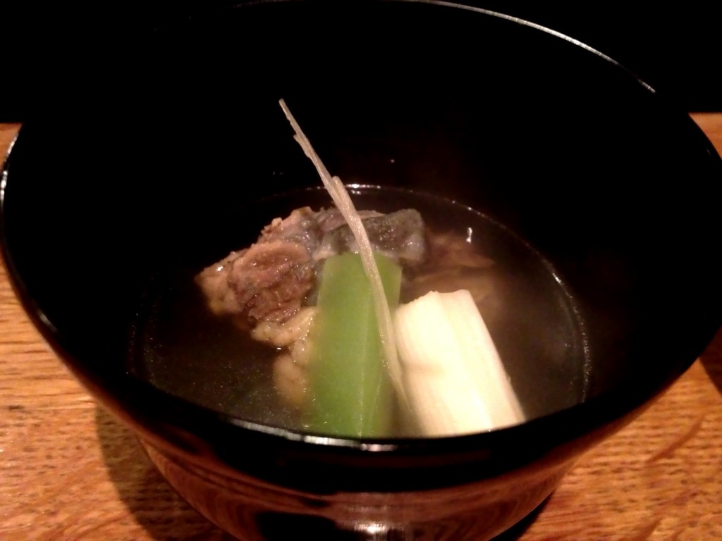 Suppon (Snapping Turtle) Soup @ Sushi Taro (© 2013 The Offalo)