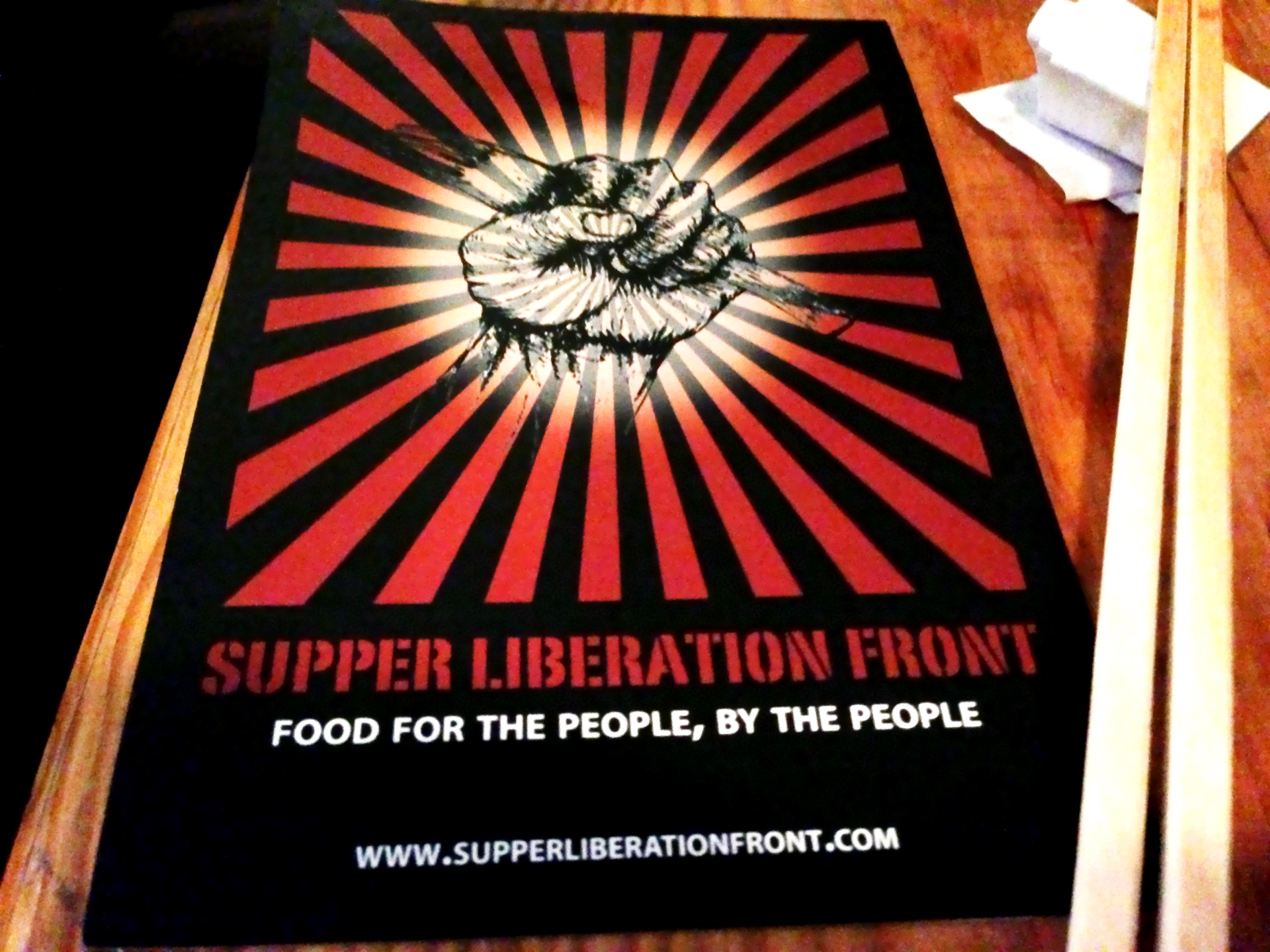 Supper Liberation Front’s Kurmalliance Benefit Dinner