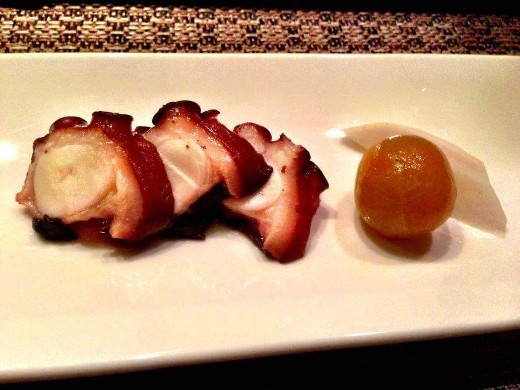 Tako (Octopus) & Marinated Tomato @ Shunji (© 2013 The Offalo)