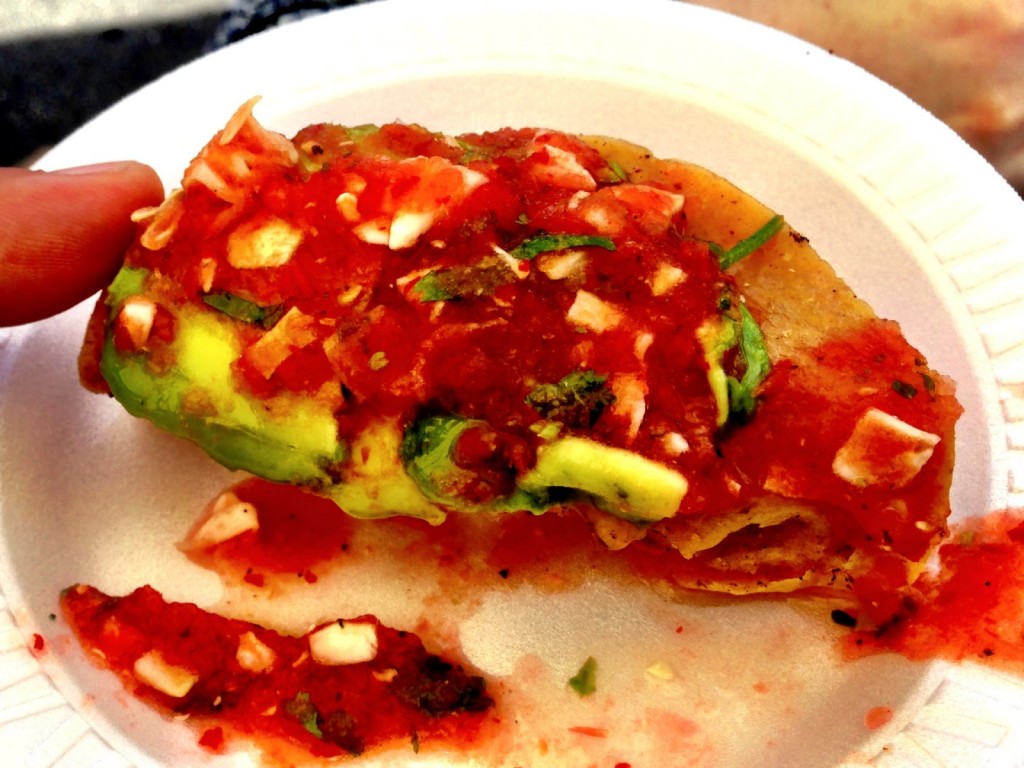 Mariscos Jalisco's Shrimp Dorado Taco (© 2013 The Offalo)