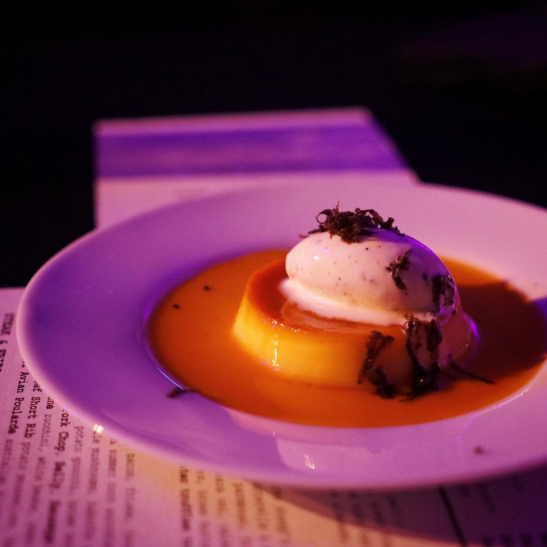Republique's Creme Caramel at Plate by Plate 2015