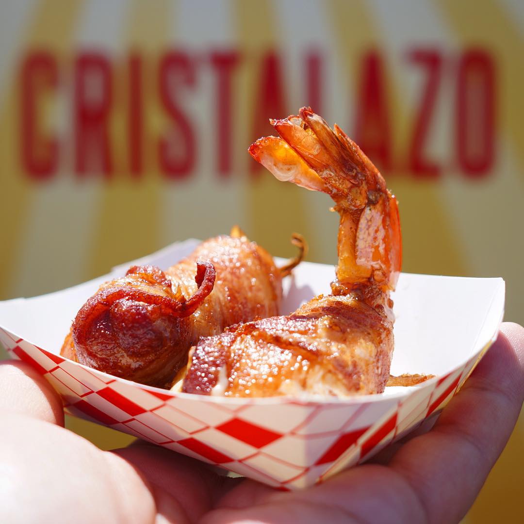 El Cristalazo's Chilitos Cri Cri & Costa Azul at Big Bite Bacon Fest 2015